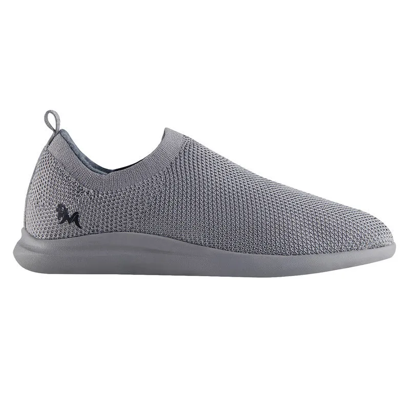 Neeman's ReLive Knit Slip On Sneakers | Titan Grey | Light-Weight & Comfortable