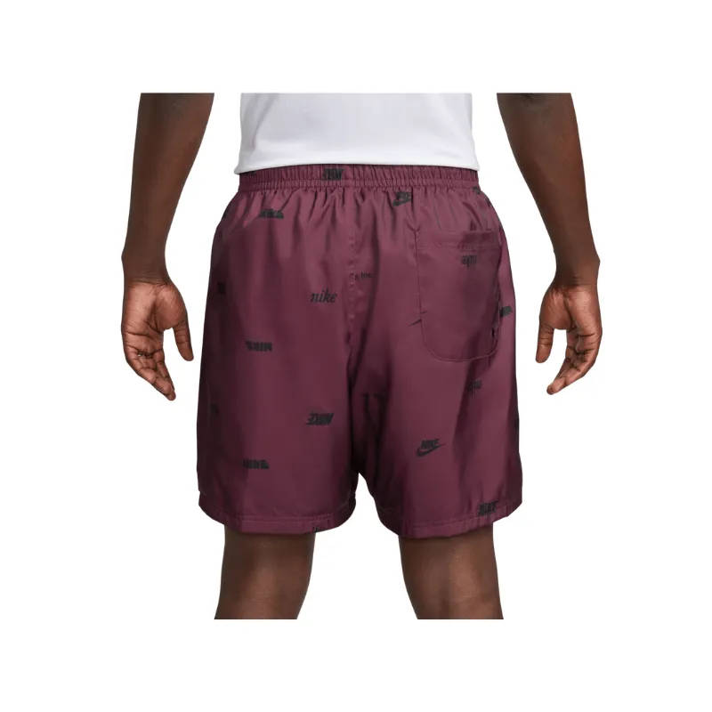 Nike Club Woven Allover Print Flow Shorts - Men's