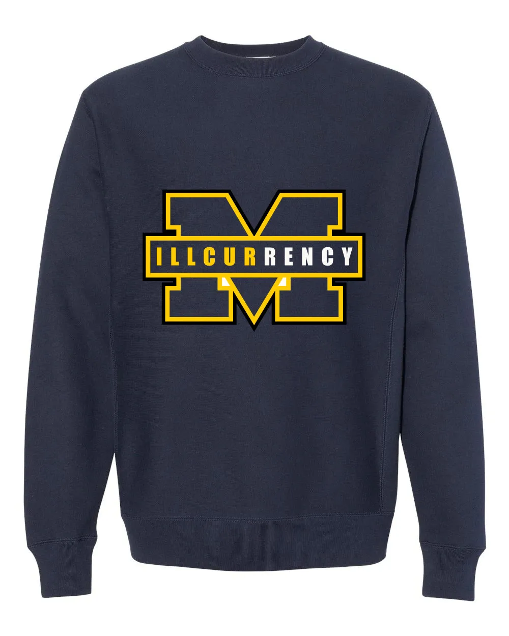 Nike Dunk Low “Michigan” | illcurrency Navy Blue T-Shirt (Michigan)