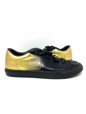 Nike Men's Black/Gold Lace ATHLETIC Sneakers