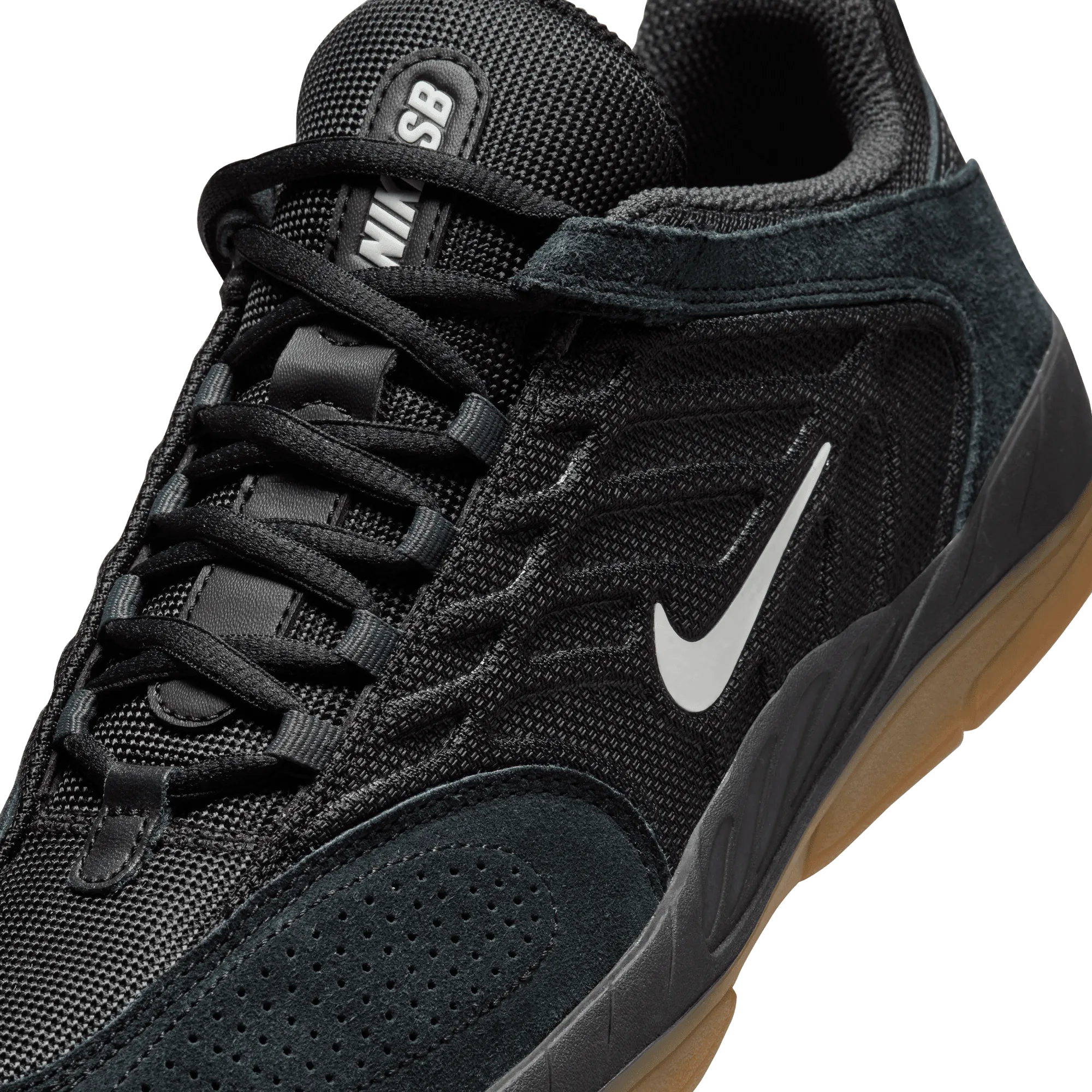 Nike SB Vertebrae Skateboard Shoe - Black/Summit White-Anthracite-Black