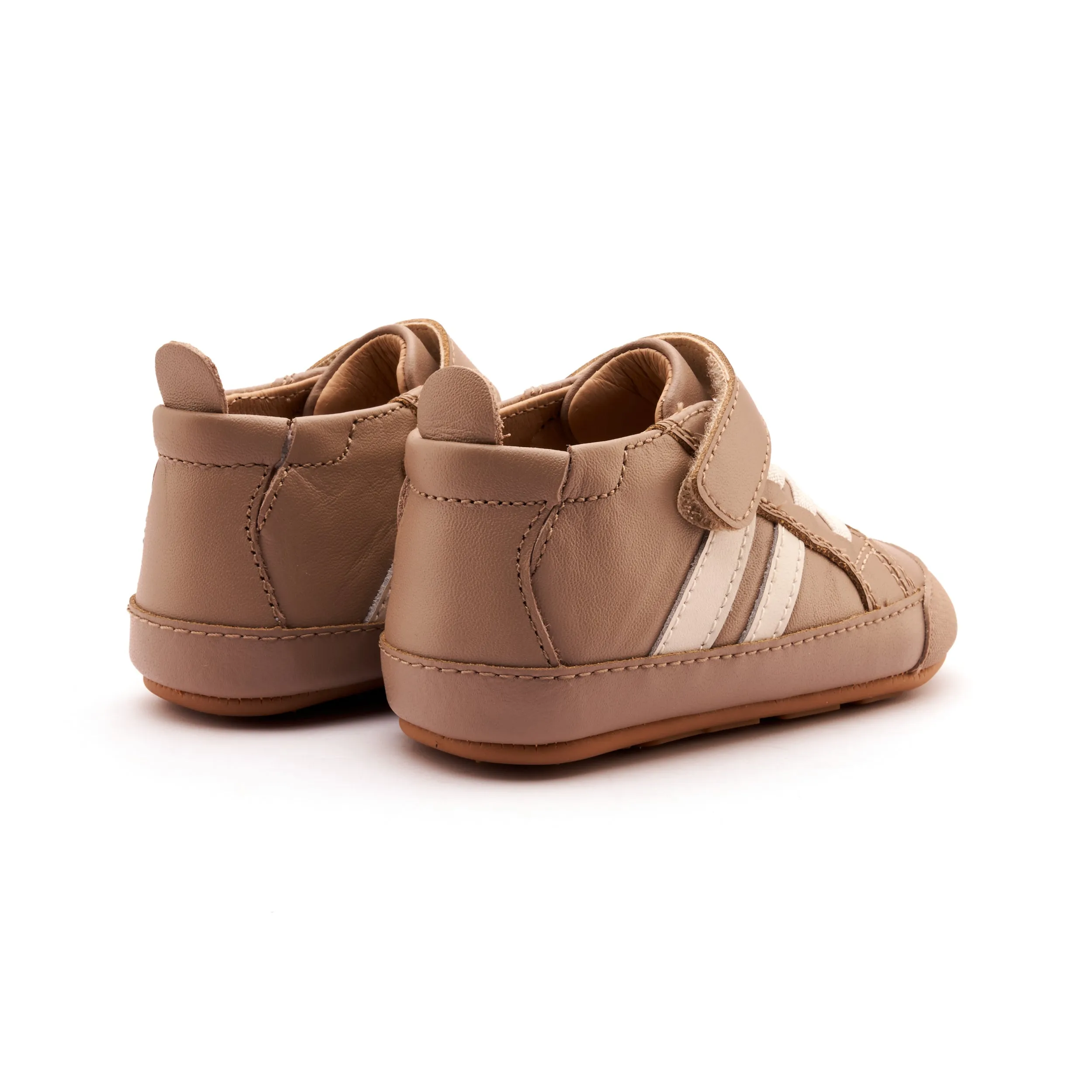 Old Soles Boy's and Girl's High Roller Shoes - Shoe Taupe / Sporco