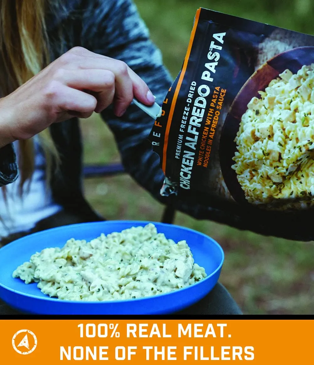 Peak Refuel Basecamp Bucket | Premium Freeze Dried Meal Pack (24 Servings)