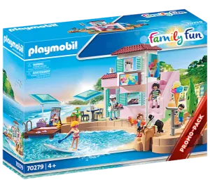 Playmobil Family Fun Waterfront Ice Cream Shop