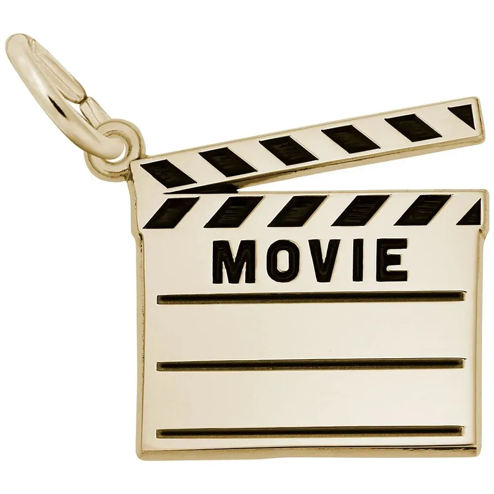 Rembrandt Charms - Movie Clap Board Charm - 2489