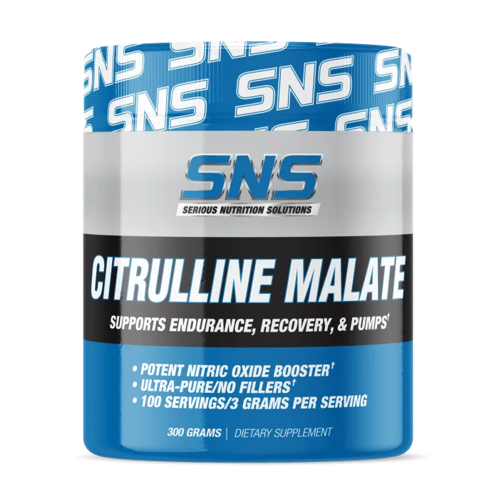 Serious Nutrition Solutions Citrulline Malate 100 Servings