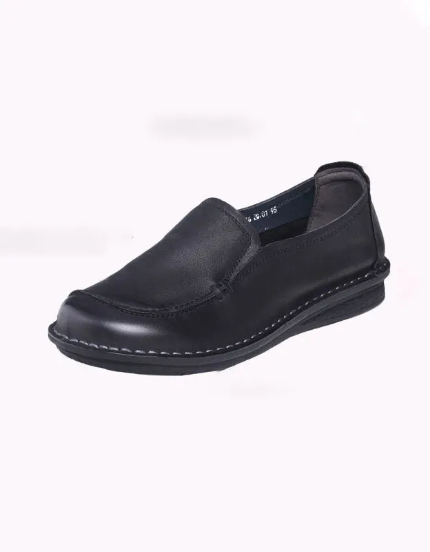 Slip-on Comfortable Handmade Retro Leather Flats