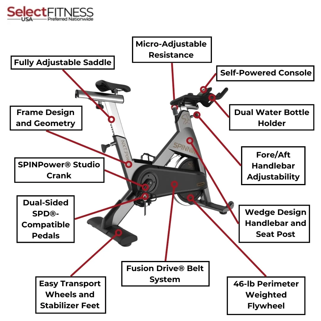 Spinning NXT™ Power Commercial Bike