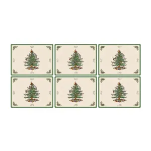 Spode Christmas Tree Placemat Set of 6