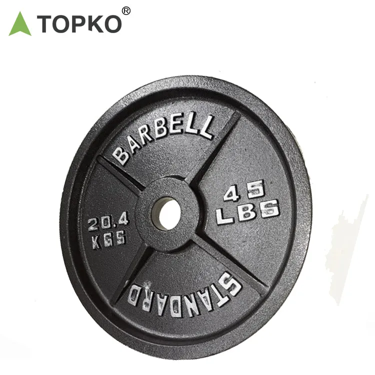 Standard Cast Iron Weight Plates 1-Inch Center-Hole for Dumbbells, Standard Barbell 5, 7.5, 10, 15, 20, 25 lbs