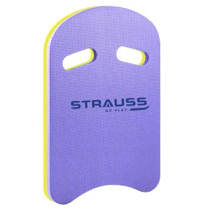 STRAUSS Swimming Kick Board | Floating Board for Swimming Pool Training Aid Exercise Equipment | Swimming Accessories for Adults and Kids | Swimming Float Pad for Beginners,(Purple)