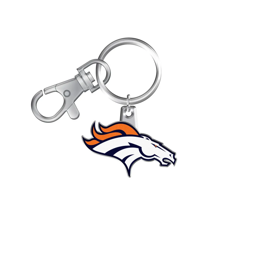 The Sports Vault NFL Denver Broncos Logo Keychain