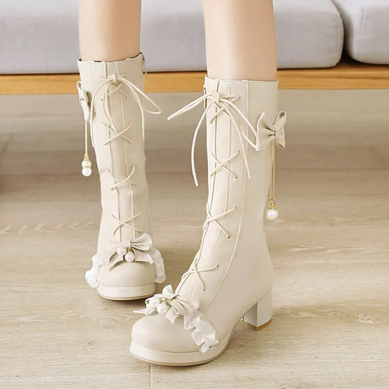 Uniwim Bow Flower Boots SE21366