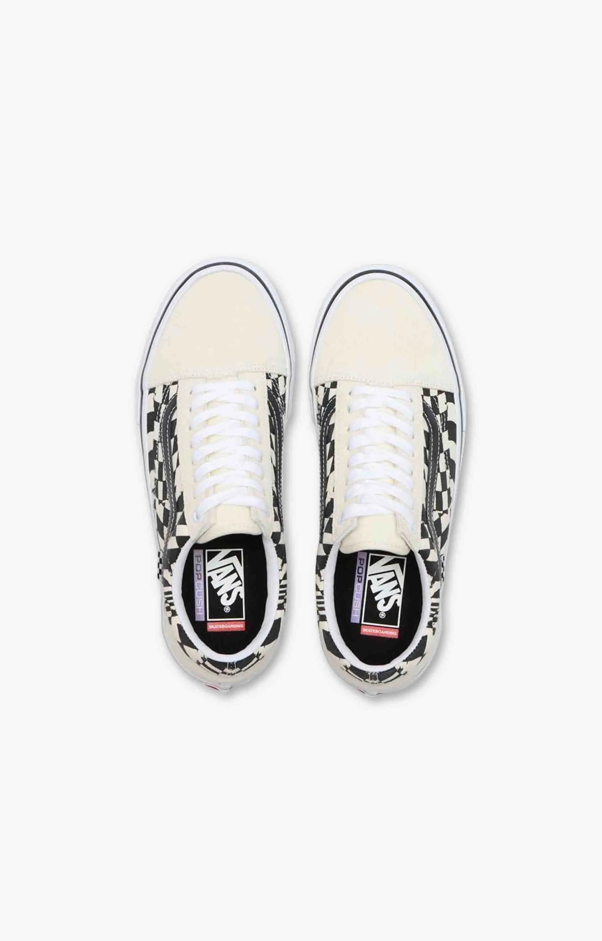 Vans Skate Old Skool Classic Pro Shoes, Checkerwarp