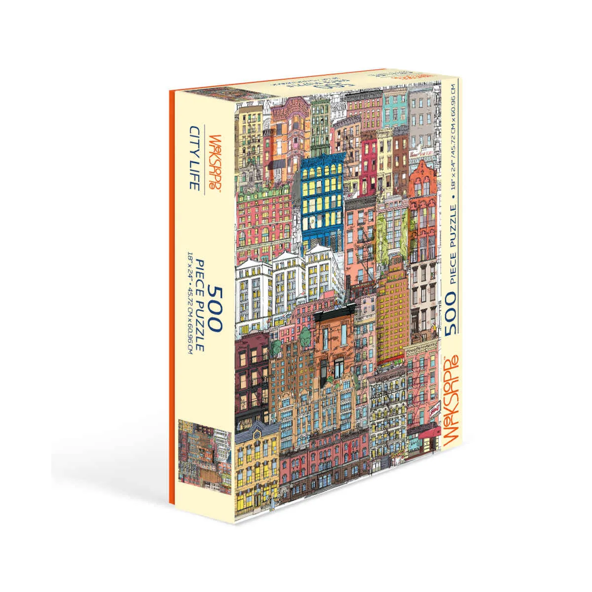 WerkShoppe City Life Puzzle 500 Piece