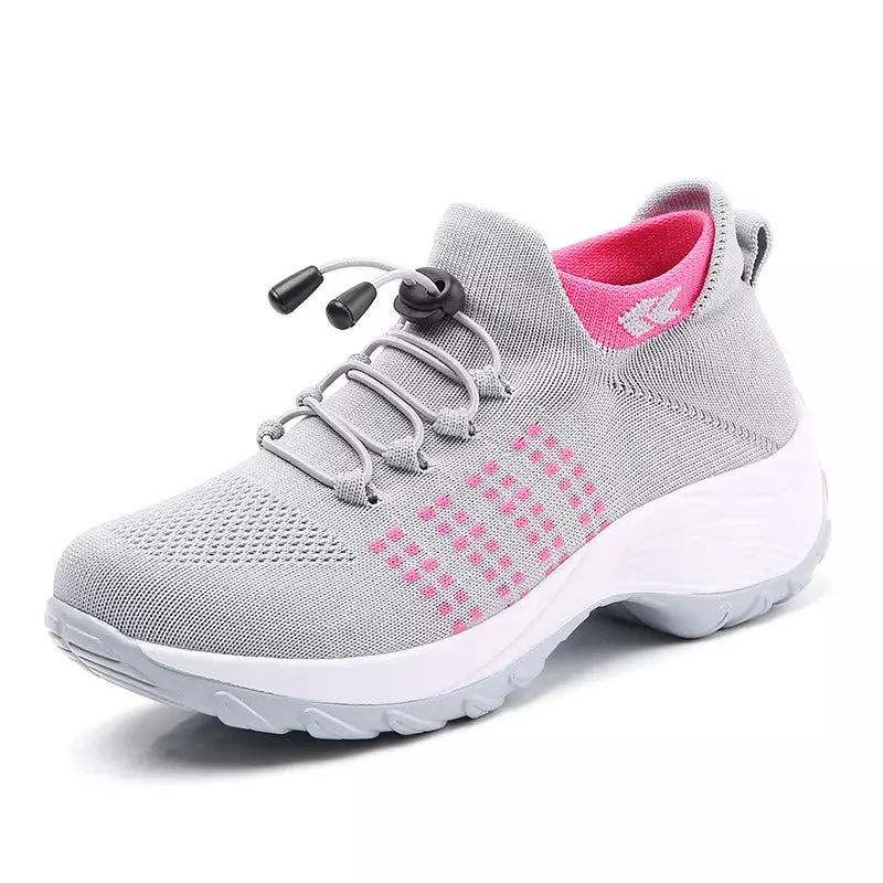 Women Walking Shoes Sock Sneakers