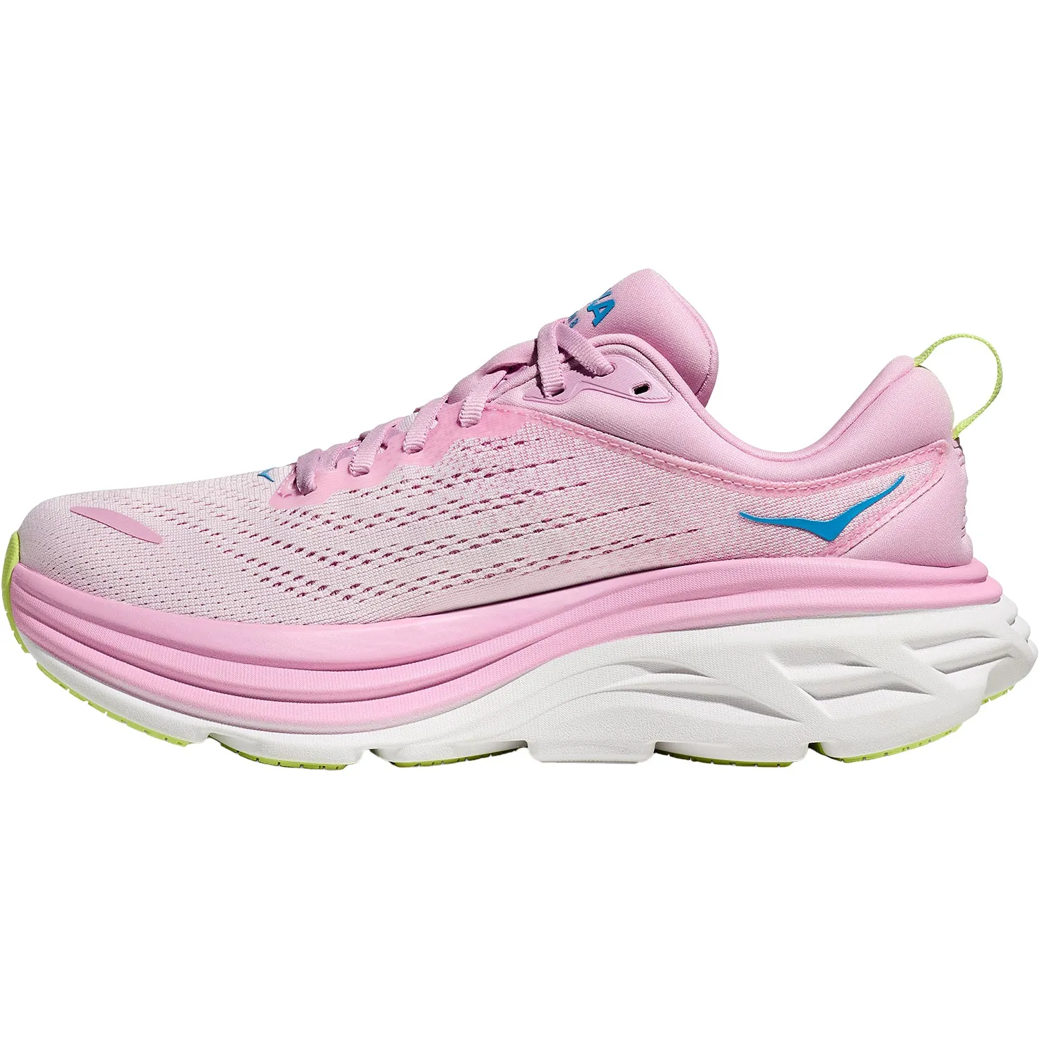 Women's Hoka Bondi 8 Pink Twilight/Waterpark Mesh