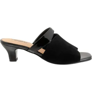 Women's Trotters Ninette Black Suede