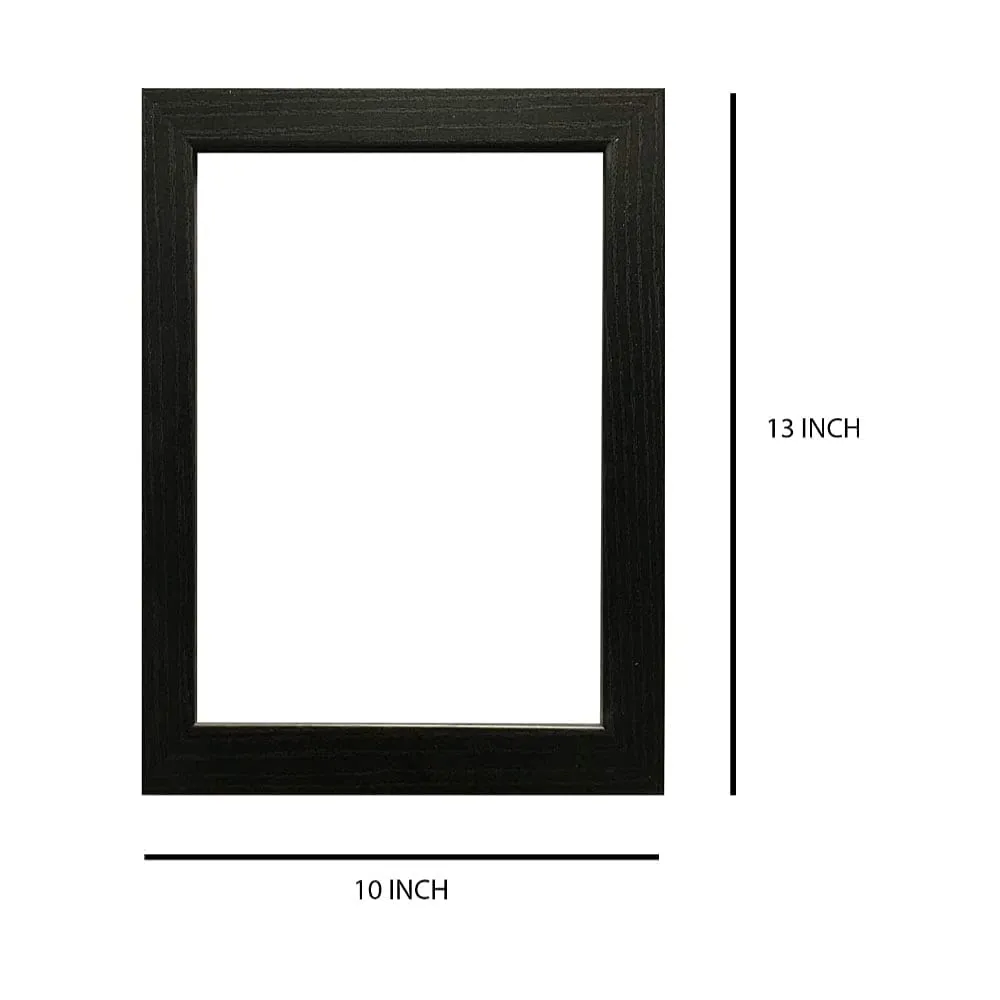 Wood Framtastic Punith Rajkumar Photo Frame | A4 | Laminated Photo With Frame, Wall Mount (Brown)